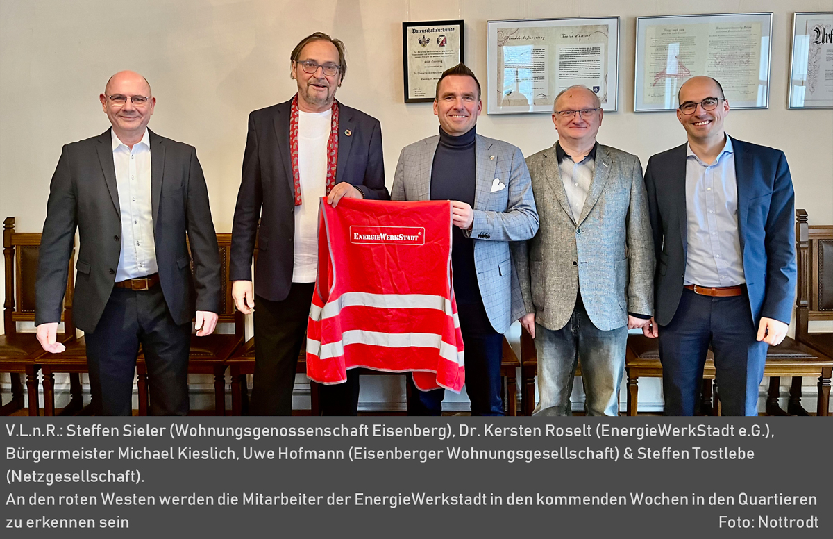 Energetischer Quartiersumbau in Eisenberg